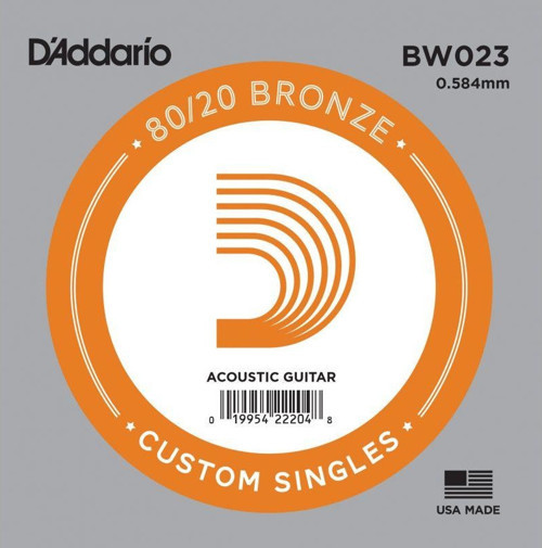 DADDARIO BW023 Akustik Gitar 3.Tel (Sol Teli)