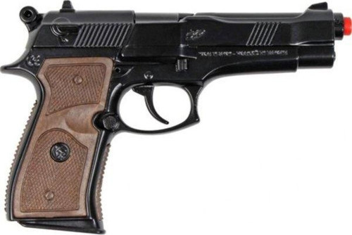Poli̇ce Pi̇stol 8 Shots Brown