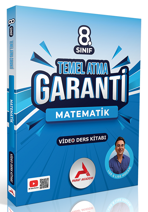 Paraf Yayınları 8. Sınıf LGS 10 Günde Temel Atma Garanti Matematik Video Ders Kitabı