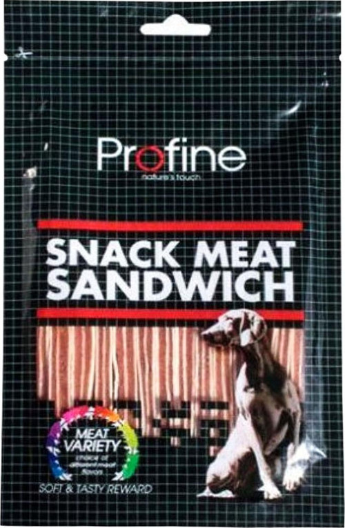 Profıne Snack Meat Sandwic Tavuklu Ve Balıklı Köpek Ödülü 80 Gr