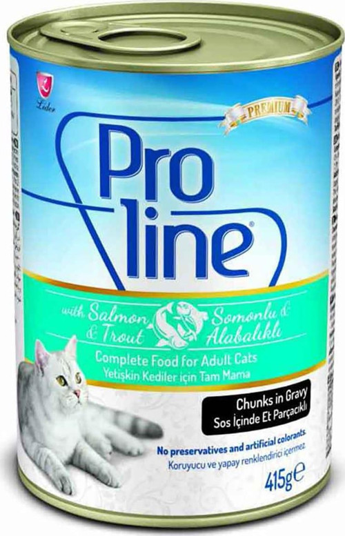Somon Ve Alalbalıklı Kedi Konserve 415 Gr