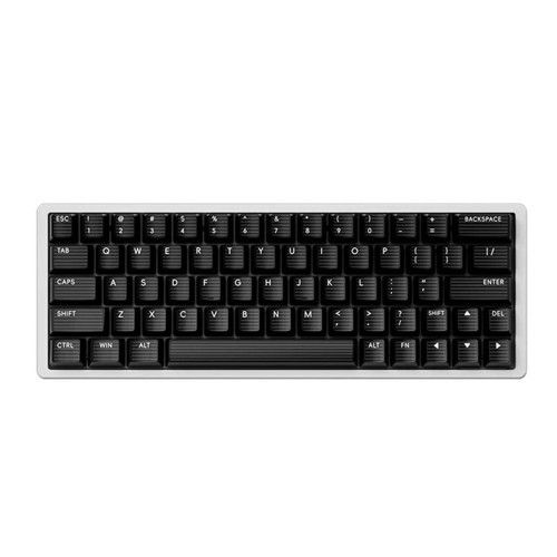 Xpunk 63 Beyaz %60 Gateron Jade Gaming Manyetik Switch 8K Hz Hall Effect RGB İngilizce Mekanik Gaming Klavye