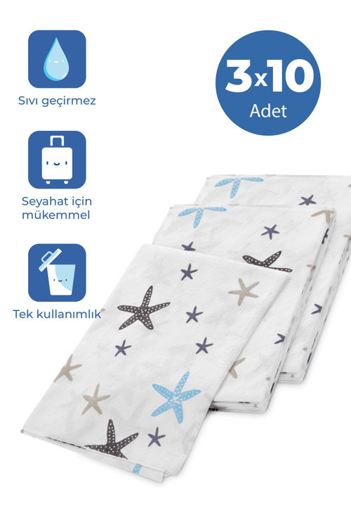 924 Atılabilir Klozet Örtüsü 30 Adet