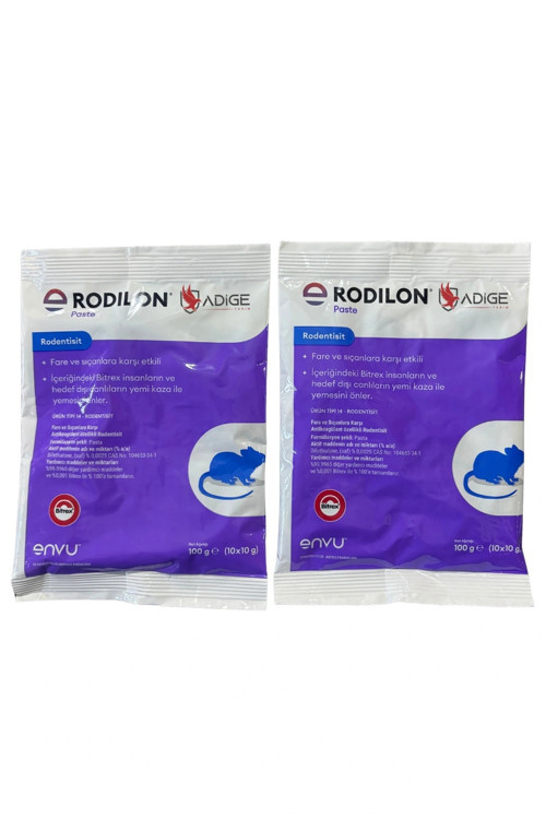 Rodilan Pasta Şeklinde Fare Zehiri 100 gr (2 Adet)