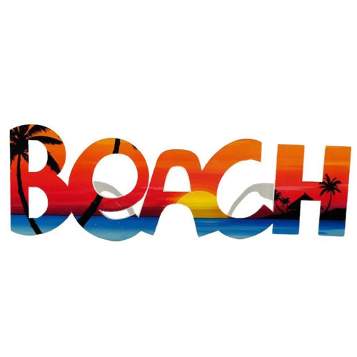 BFS Beach Yazılı Parti Gözlüğü Yaza Merhaba Hawaii Show Gözlüğü 19x6 cm