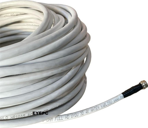 30 M Metre Uydu Anten Kablosu Rg6-U6 64 Tel