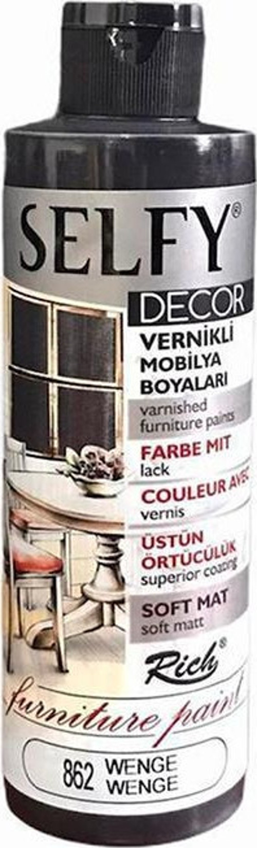 Selfy Decor Vernikli Boya Wenge 240 cc