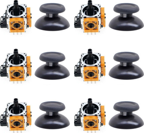 PS4 Analog Motor ve Topuz Seti 6+6 Playstation 4 Tamir PS4 Kol Analog Tamir Seti Yedek Parça