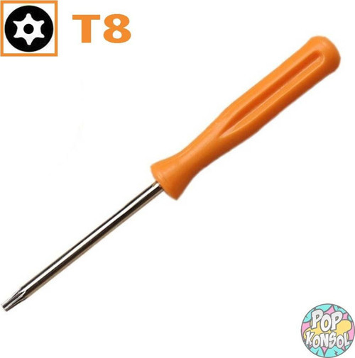 T8 Torx Uçlu Tornavida PS3 PS4 PS5 XBOX 360 XBOX One Tamir T8 Tork Tornavida Delikli Yedek Parça