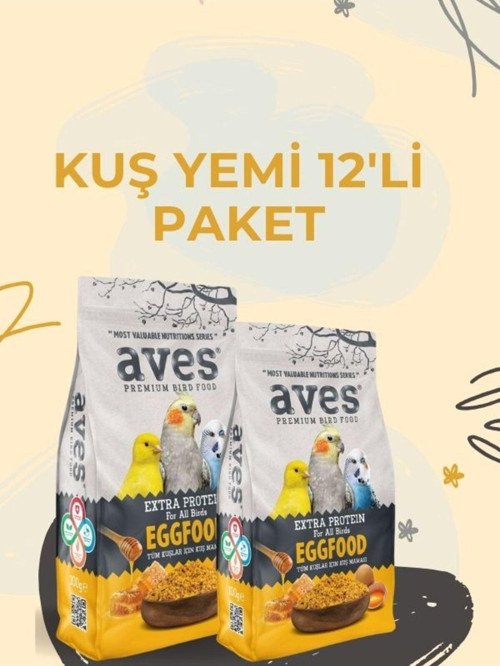Premium Kuş Maması 100Gr 12Li