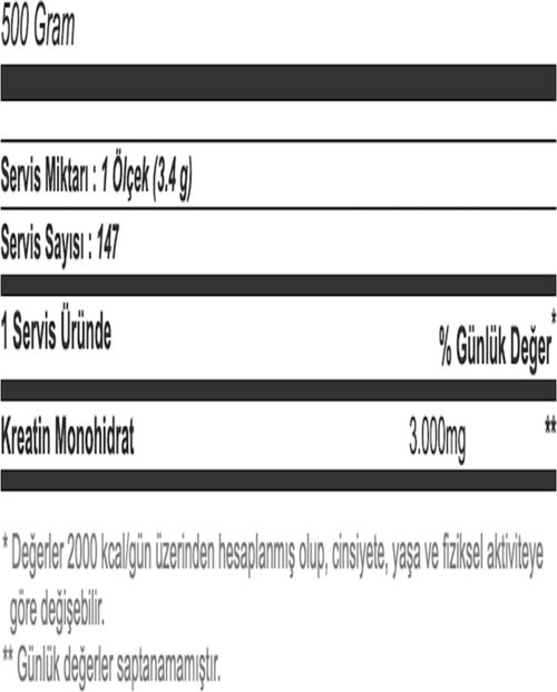 Multipower Creatine Creapure 500 gr Kreatin 4
