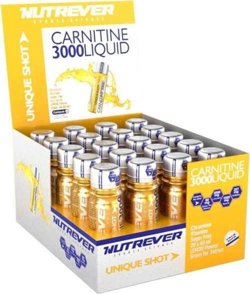 L-carnitine 3000 Liquid 20 Ampul - Limon Aroma -