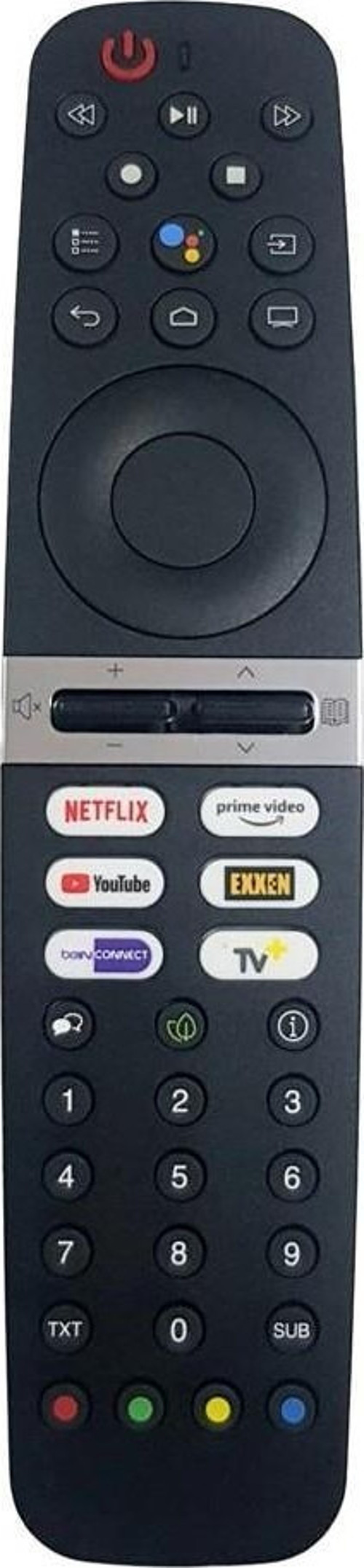 Arçelik Android LED TV Uyumlu Kumanda - Ses Komutlu