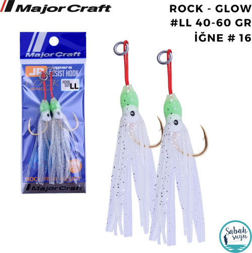 Jigpara Tekli Asist İğne Rock #LL 40-60gr Glow (2 Adet)
