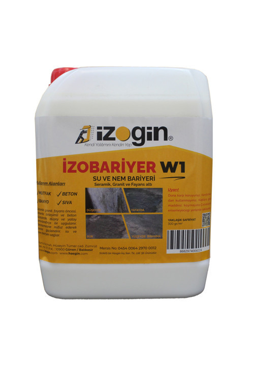 Izobariyer Su Ve Nem Bariyeri ( Beyaz Membran ) Mutfak Banyo Seramik Altı Ve Beton 5 Kg ( 10-12 Mt)