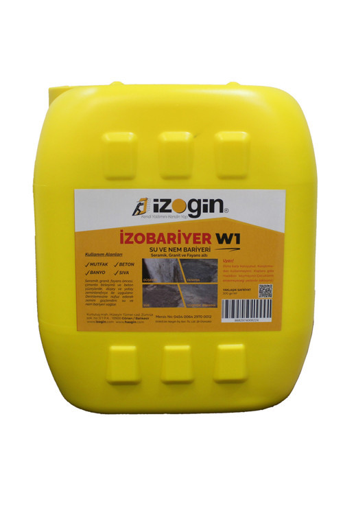 Izobariyer Su Ve Nem Bariyeri( Beyaz Membran ) Mutfak Banyo Seramik Altı Ve Beton 20 Kg ( 35-40 Mt)