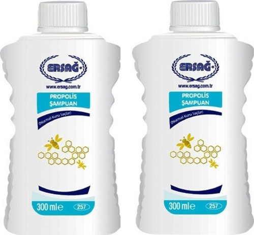 Propolisli Şampuan 2 Adet 300 ml