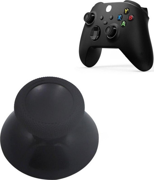 1 Adet XBOX One - One S/X - Series S/X Uyumlu Analog Topuz Renkli Başlık Siyah