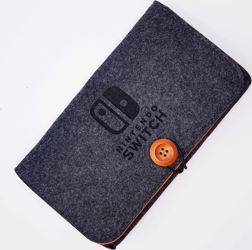Nintendo Switch Lite Taşıma Çantası Switch Lite Kılıf Özel Tasarım Switch Aksesuar Çanta Siyah