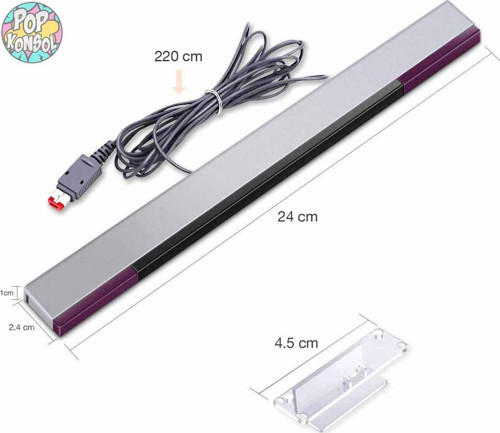 Nintendo Wii Sensör Bar Sıfır Paket Wii Aksesuar Orjinal Wii Sensör Yedek Parça Wii Kumanda Nunchuck