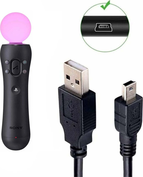 Playstation 3 Move Controller Şarj Kablosu PS3 Move Şarj Kablosu