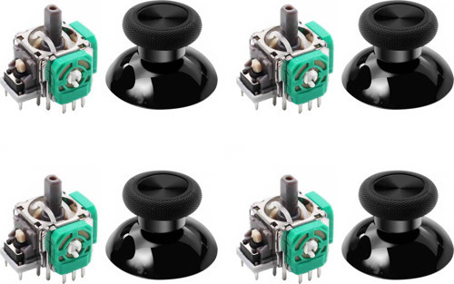 XBOX ONE Analog Motor ve Topuz Seti 4+4 XBOX ONE Kol Analog Tamir Seti Yedek Parça