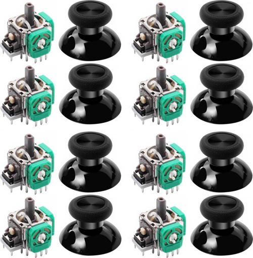 XBOX ONE Analog Motor ve Topuz Seti 8+8 XBOX ONE Kol Analog Tamir Seti Yedek Parça