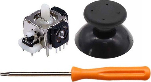 XBOX 360 Analog Motor Topuz T8 Tornavida Tamir Set 1+1 Siyah XBOX 360 Kol Tamir Yedek Parça