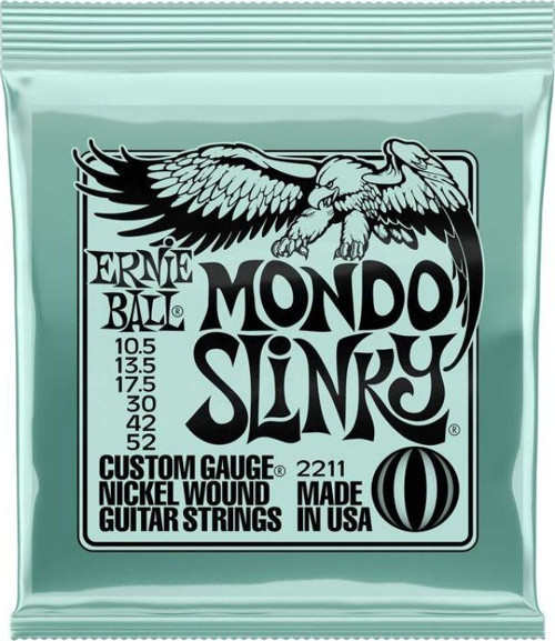 ERNIE BALL P02211 - Mondo Slinky Nickel Wound 10.5-52 Elektro Gitar Teli