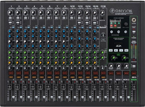 Onyx16 16-Kanal Analog Mikser (Multi-Track USB)