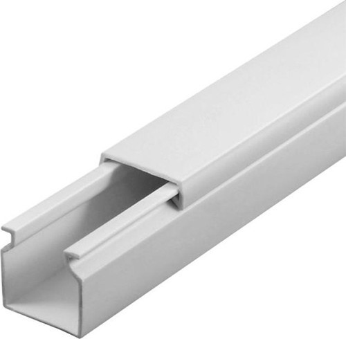 16X16 YAPIŞKAN BANTLI PVC KABLO KANALI - 1 BOY 2 METRE (PAKETİ:50 BOY:100 METRE)