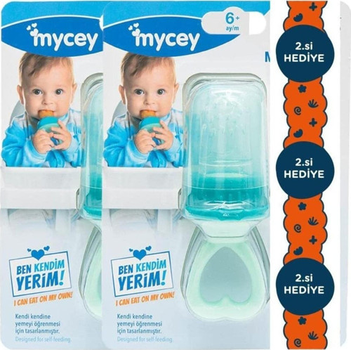 Silikon Meyve Sebze Emziği(2'lipaket)