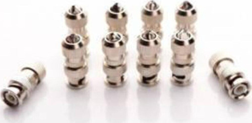 10 Tane Metal Bnc Konnektör Kamera Montaj Jakı