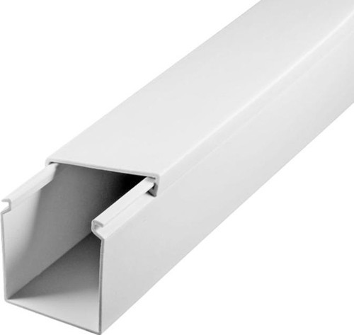40X40 YAPIŞKAN BANTLI PVC KABLO KANALI - 1 BOY 2 METRE (PAKETİ:25 BOY:50 METRE)