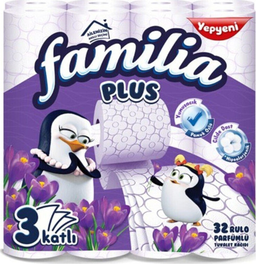 Plus Parfümlü 32'li Tuvalet Kağıdı