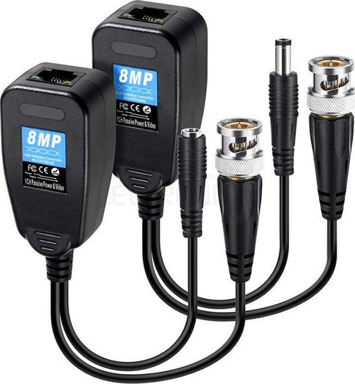 PM-3898PV BNC TO RJ45 VIDEO BALUN + POWER KONNEKTÖR