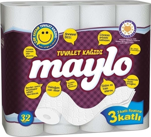 Tuvalet Kağıdı Süper 3 Katlı 128 Li Set (4PK*32)