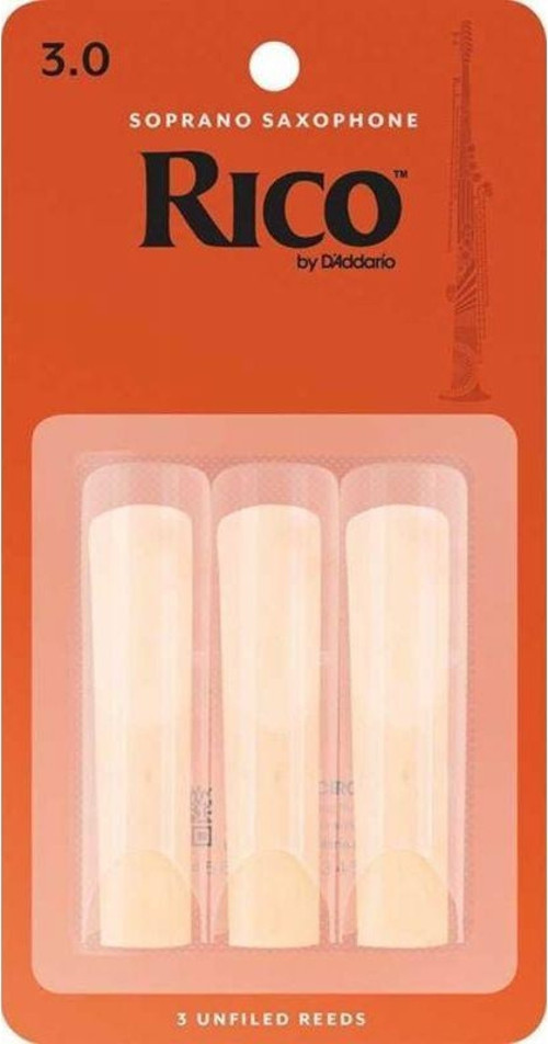 D\'Addario Woodwinds Rico RIA0330 Soprano Saksafon Kamışı (3 lü) No:3