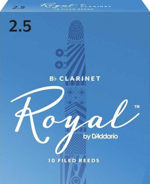 D\'Addario Woodwinds Royal RCB1025 Bb Klarnet Kamışı No:2,5