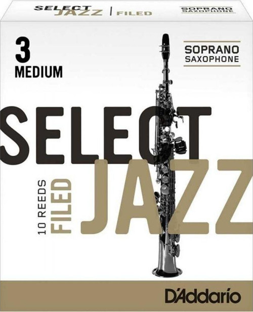 Rico Jazz Select RSF10SSX3M Soprano Saksafon Kamışı No:3 Medium