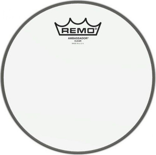 BA-0308-00- Ambassador® Şeffaf 8\" Davul Derisi