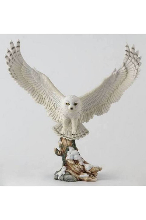 Hayvanlar Alemi – Baykuş Biblo (33×16,5×34 Cm) | Veronese Tarzı Dekoratif Obje