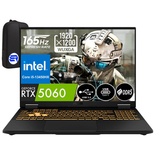 Tuf F16 FX608JM-RV075EP6 I5-13450HX 16GB 2tb SSD RTX5060 115W 16'' Fhd+ Wuxga 165Hz WIN11 Pro + Elektropasaj Çanta