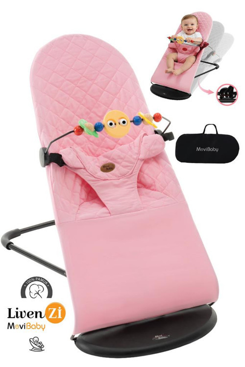 Movibaby Anakucağı Cotton Deluxe - Pembe