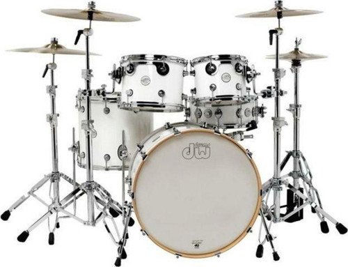 Design Serisi 5 Parça Akustik Davul (Gloss White)