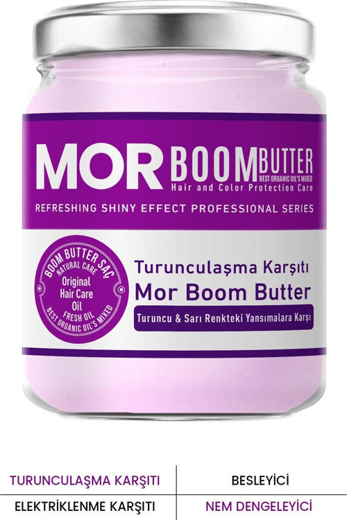 Turunculaşma Karşıtı Mor Saç Bakım Yağı 190 Ml