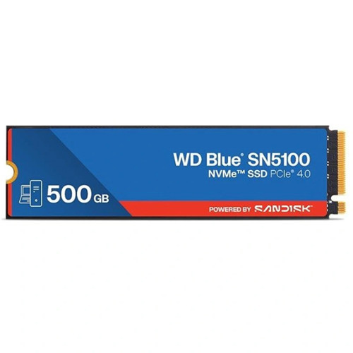 500 Gb Blue Sn5100 Pcı-4.0 5000mb/s 4000mb/s M2 Ssd Wds500g5b0e