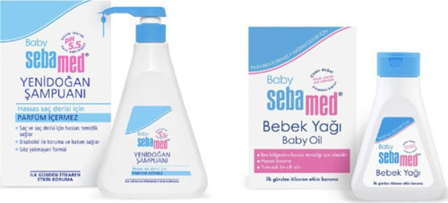 Yenidoğan Set Yenidoğan Şampuan 500 Ml - Bebek Yağı 150 Ml
