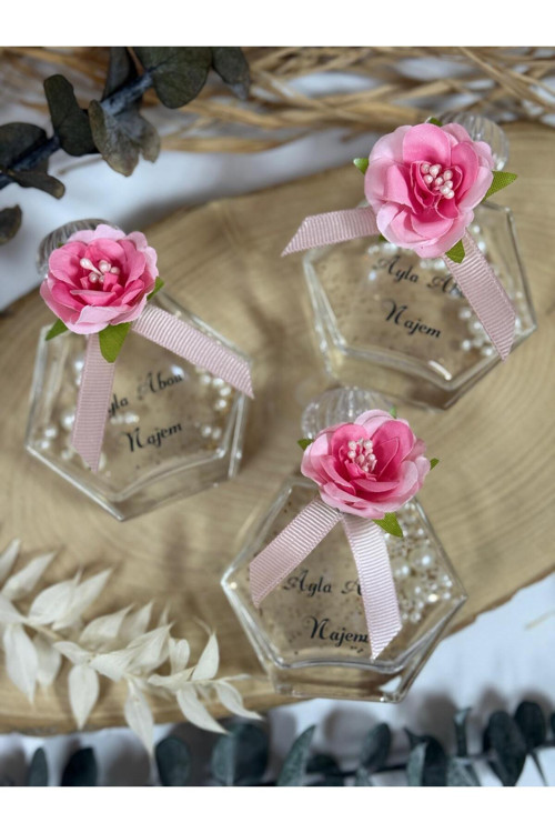 20076530 Layla Events Söz,Nişan,Nikah,Baby Shower Cam Şişe Kolonya Hediyeliklek Tasarım 10 Adet