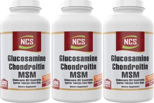 Glucosamine Chondroitin Msm Hyaluronic Acid 3 Kutu 900Tablet